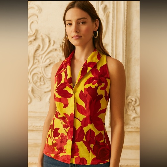 Banana Republic tank blouse size 2 - Picture 2 of 4